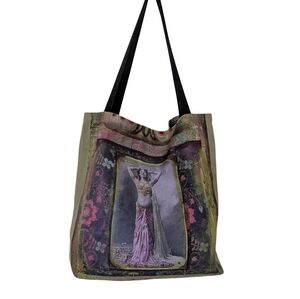 Pixels Mata Hari Art Tote Bag
